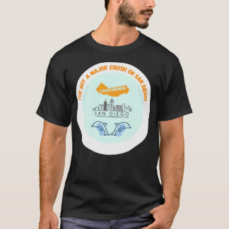 T-shirt Vintage San Diego California Retro Classic
