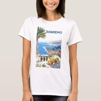 T-shirt Vintage San Remo Italie Europe Travel