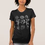 T-shirt Vintage Santa Graphic Women (Devant)