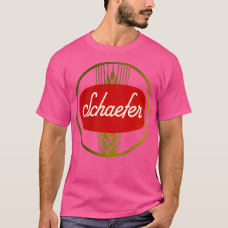 T-shirt Vintage Schaefer Beer FampM Schaefer Brewing Co Ne
