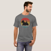 T-shirt vintage scottish terrier friends (Devant entier)