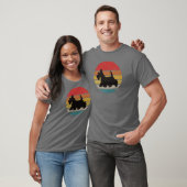T-shirt vintage scottish terrier friends (Unisexe)