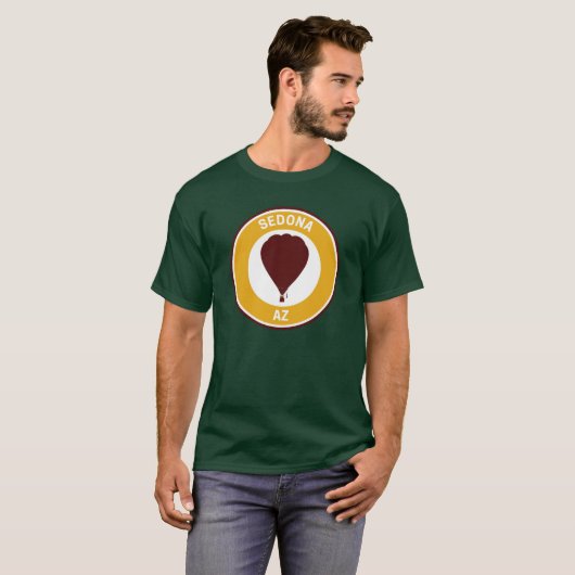 T-shirt Vintage Sedona Arizona (Devant entier)