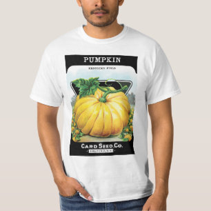 T-shirt Vintage Seed Packet Étiquette Art, Halloween Citro