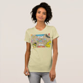 T-shirt Vintage Sesame Street Pals (Devant entier)