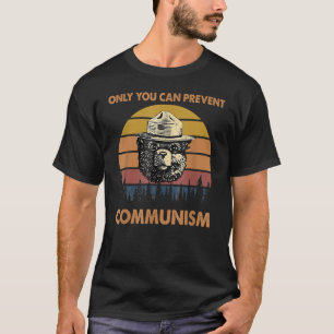 T-shirt Vintage Seul Vous Pouvez Empêcher le Communisme Ca