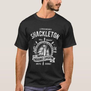 T-shirt Vintage Shackleton Expédition Antarctique