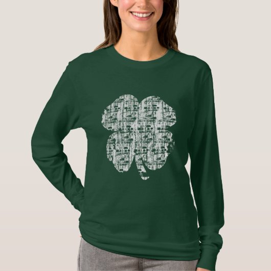 T-shirt Vintage Shamrock (Devant)