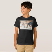 T-shirt "Vintage snowshoe Trek" (Devant entier)