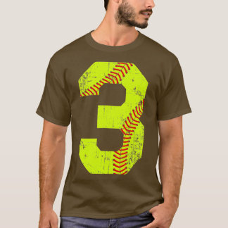 T-shirt Vintage Softball 3 Jersey