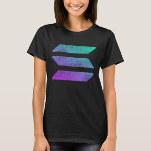 T-shirt vintage solana SOL Crypto Coin HODL
