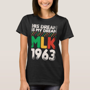 T-shirt Vintage Son Rêve Est Mon Rêve MLK Martin Luther Ki