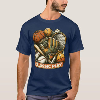 T-shirt Vintage Sports VibesInspirational Sports Quotes re