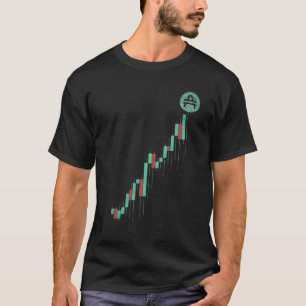 T-shirt Vintage Stock Chart AMP Coin To The Moon Trading C