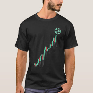 T-shirt Vintage Stock Chart Quant QNT Coin To The Moon Cry