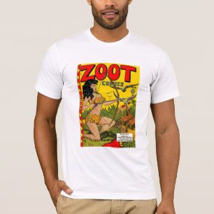 T-shirt vintage stripboekhoes Zoot