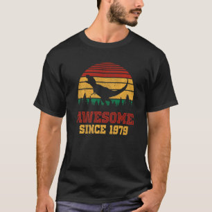 T-shirt Vintage stupéfiant depuis 1979 43 Ans T Rex 43e