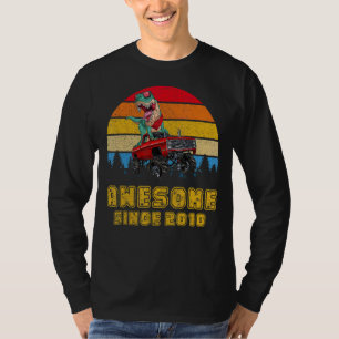 T-shirt Vintage stupéfiant depuis 2010 Rex Monster Truck 1
