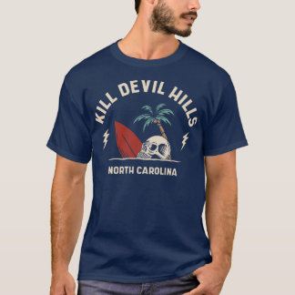T-shirt Vintage surf Kill Devil Hills North olina Retro