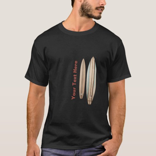 T-shirt vintage Surfboard (Devant)