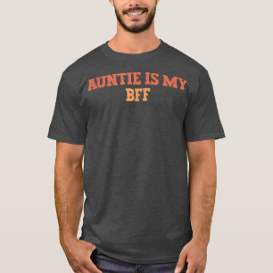 T-shirt Vintage Tante Funny De Couleur Est Mon Bff