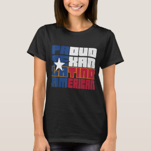 T-shirt Vintage texas latino héritage historique mois rétr