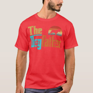 T-shirt Vintage The Dogfather Français Bulldog Chien propr