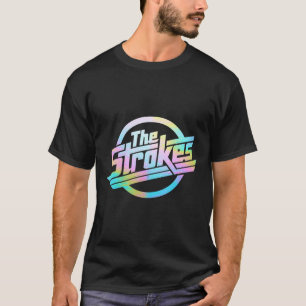 T-shirt Vintage The Strokes Band Rock Cadeau Pour Les Fans