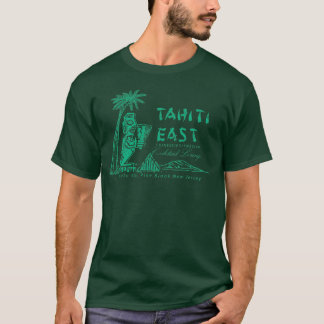 T-shirt Vintage Tiki Bar Tahiti Est