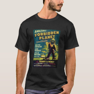 T-shirt Vintage tin toy robot Classic