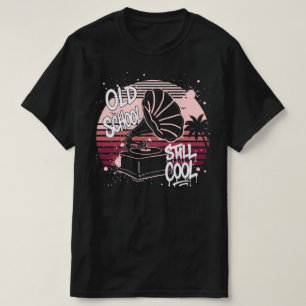 T-shirt Vintage toujours cool Gramophone Rétro