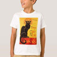 Vintage Tournee de Conversation Noir Chat Noir