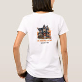 T-shirt Vintage tradition classique Halloween maison hanté (Dos)