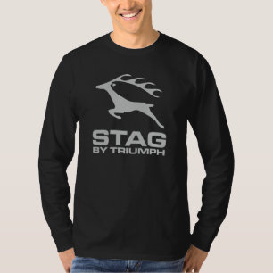 T-shirt Vintage Triumph Stag Car Randonnée Canard