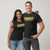 T-shirt Vintage  trophy husband (Unisexe)