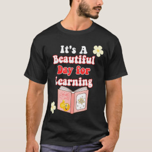 T-shirt Vintage Une Belle Journée Pour Apprendre Retour