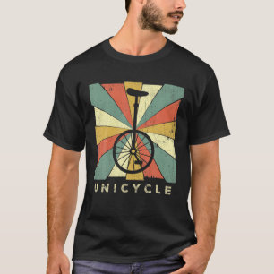 T-shirt Vintage Unicycle Sport Retro