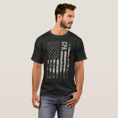 T-shirt Vintage US American Flag CPA (Devant entier)