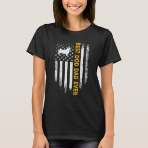 T-shirt Vintage Usa Best Welsh Corgi Chien Papa Jamais Amé