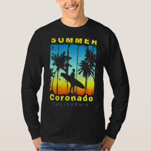 T-shirt Vintage Vacances en famille California Coronado Be