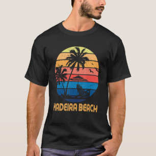 T-shirt Vintage vacances en famille Floride Madeira Sunset