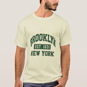 T-Shirt Vintage Varsity Brooklyn NYC