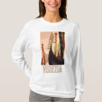 Vintage Venice Italie Gondola Travel