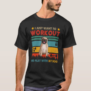 T-shirt Vintage Veux Juste Entraîner Et Jouer Avec Mon Car