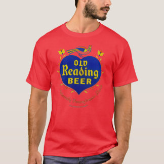 T-shirt Vintage Vieux Lectures Bière Vieux Lectures Brasse