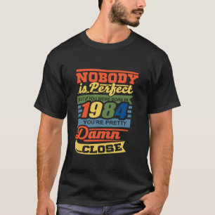 T-shirt Vintage Vous Êtes Né En 1984 40 Ans 40E Bi