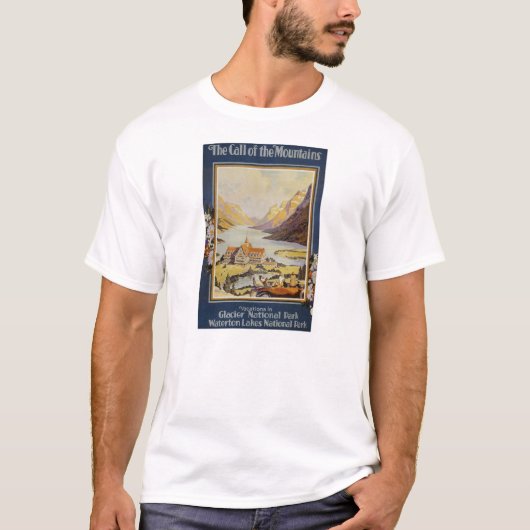 T-shirt Vintage voyage (Devant)