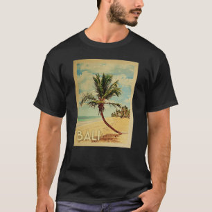 T-shirt Vintage voyage Bali - Plage