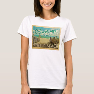 T-shirt Vintage voyage de Myrtle Beach