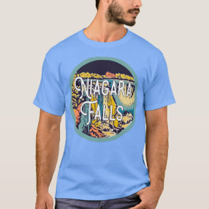 T-shirt Vintage voyage de Niagara Falls